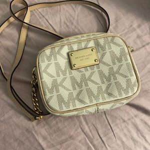 Michael Kors small cross body-MK Logo